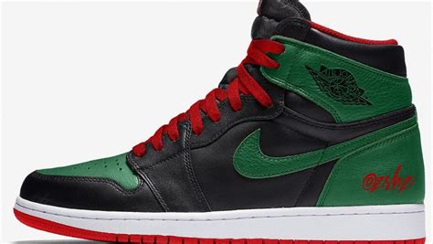 jordan 1 gucci red|jordan 1 retro green gucci.